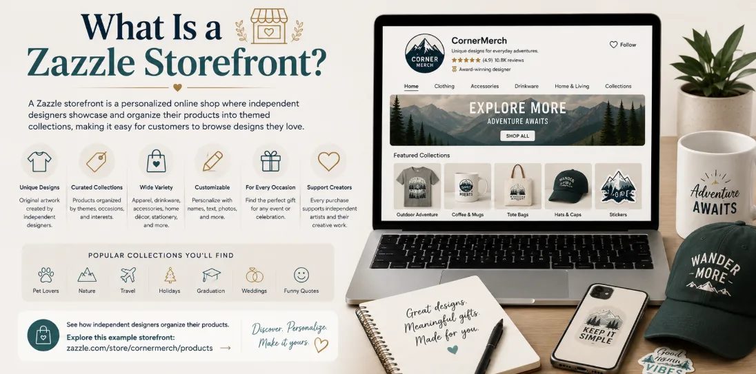 What Is a Zazzle Storefront?