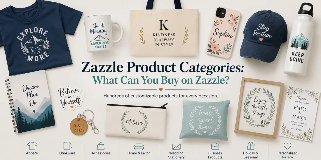 Zazzle Product Categories: What Can You Buy on Zazzle?